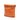 Orange Chanel Mini Shiny Calfskin 22 Handbag Satchel