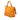 Yellow Gucci Small Calfskin Soho Cellarius Satchel