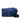 Blue Fendi Nappa FF 1974 Embossed Belt Baguette - Designer Revival