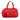 Red LOEWE Leather Anagram Tassel Handbag - Designer Revival