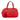 Red LOEWE Leather Anagram Tassel Handbag