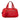 Red LOEWE Leather Anagram Tassel Handbag