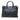 Blue Burberry Medium Leather and House Check Banner Satchel