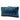 Blue Chanel Quilted Glazed Calfskin Coco Pleats Chain Clutch Crossbody Bag
