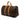 Brown Louis Vuitton Monogram Keepall 50 Travel Bag