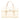 Cream Burberry Leather Handbag
