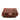 Brown Chanel Large Quilted Lambskin Chain Around Flap Crossbody Bag