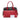Red Prada Saffiano And City Calf Esplanade Satchel - Designer Revival