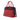 Red Prada Saffiano And City Calf Esplanade Satchel - Designer Revival