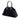 Black Fendi Large Zucca Velvet Etniko Du Jour Handbag