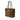 Brown Fendi Small Perforated Zucca Spalmati Roll Tote