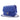 Blue Chanel Mini Square Classic Lambskin Single Flap Crossbody Bag