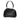 Black Chanel CC Quilted Lambskin Kiss Lock Frame Top Handle Bag - Designer Revival