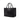 Black Dior Medium Embossed Leather Book Tote