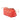 Orange Chanel Laser Cut Fringe Suede Flap Shoulder Bag