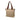 Beige Gucci GG Canvas Web Satchel