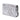 Silver Dior Metallic Patent Microcannage Diorama Wallet on Chain Crossbody Bag - Designer Revival