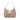 Pink Fendi Zucchino Canvas Shoulder Bag