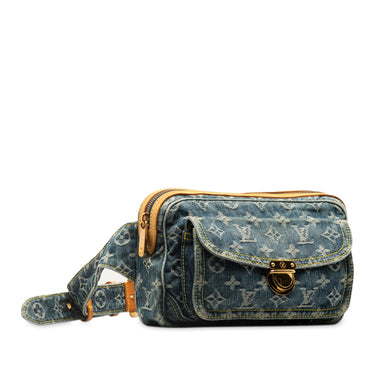 Blue Louis Vuitton Monogram Denim Bum Bag