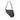 Blue Dior Mini Diorissimo Canvas Saddle Pochette Shoulder Bag