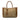 Beige Gucci GG Canvas Bella Tote