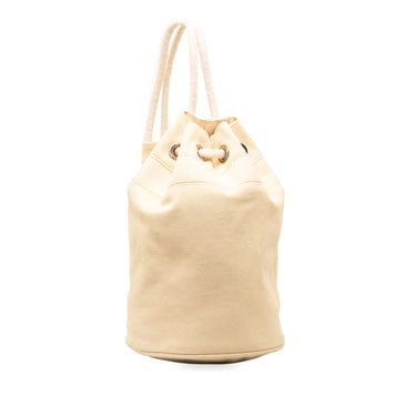 Brown Hermès Toile H Sac Marin Recif GM Backpack