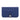 Blue Hermès Clemence Dogon Wallet GM