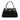Black Dior Medium Satin Cannage Charming Lock Tote