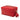 Red Gucci Leather Soho Cosmetic Pouch