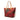 Red Louis Vuitton Yayoi Kusama Monogram Neverfull MM Tote Bag