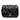 Black Chanel Mini Square Classic Patent Single Flap Crossbody Bag - Designer Revival