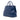 Blue Prada Large Saffiano Lux Galleria Double Zip Satchel - Designer Revival