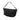 Black Gucci GG Canvas Boat Shoulder Bag