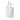 White Dior Large Woven Lambskin Lady Dior Soft Shopping Tote
