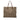 Beige Fendi Zucchino Canvas Tote