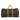 Brown Louis Vuitton Monogram Keepall Bandouliere 55 Travel Bag