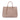 Pink Prada Large Saffiano Lux Galleria Double Zip Satchel