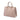 Pink Prada Large Saffiano Lux Galleria Double Zip Satchel