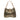 Gold Gucci Metallic Calfskin Bamboo Ring Chain Shoulder Bag
