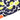 Black Hermès Bingata Silk Twilly Scarf Scarves