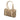 Beige Gucci GG Canvas Abbey D Ring Boston Bag