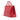 Red Prada Large Saffiano Lux Galleria Double Zip Satchel
