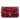 Red Chanel Small Classic Tweed Charm Double Flap Satchel