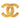 Gold Chanel Gold Plated CC Brooch