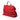 Red Gucci Large Calfskin Bamboo Daily Satchel