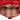 Red Gucci Large Calfskin Bamboo Daily Satchel