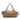Brown Gucci Medium GG Canvas Bamboo Bar Tote