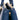 Blue Prada Saffiano Lux Galleria Double Zip Front Pocket Satchel - Designer Revival