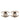 Silver Chanel Silver Plated CC Turnlock Clip On Earrings