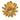 Gold Chanel CC Gold Plated Lion Head Sun Brooch